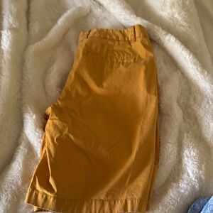 J. Crew Mustard Yellow Women's Shorts